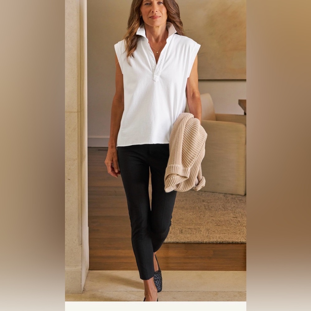 Frank & Eileen. Murphy Pant. Medium. Black. EUC.